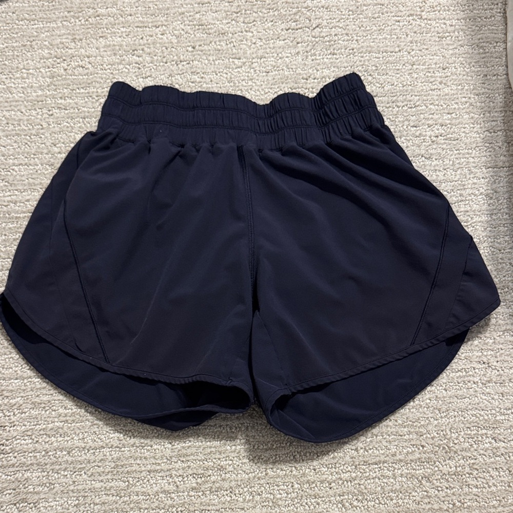 CRZ YOGA Women's Navy Athletic Shorts